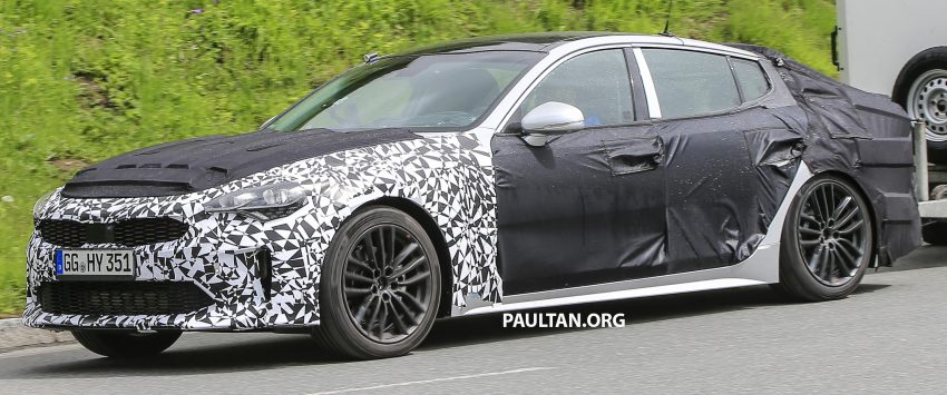 SPYSHOTS: Kia GT reveals some more of its curves 508886