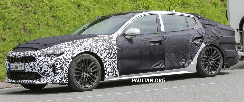 SPYSHOTS: Kia GT reveals some more of its curves 508887