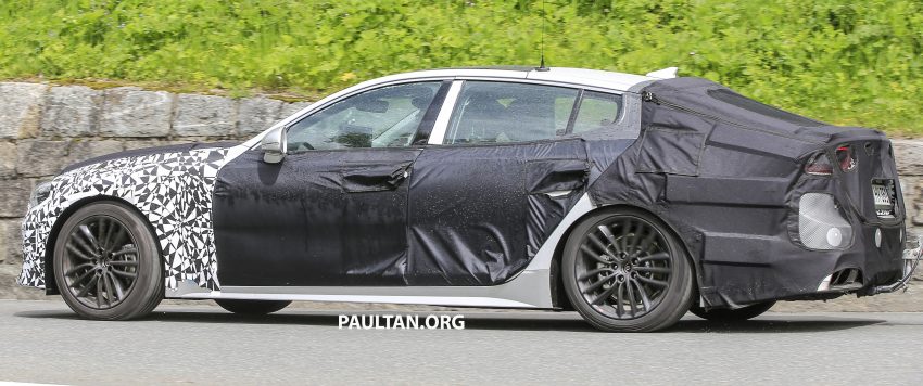 SPYSHOTS: Kia GT reveals some more of its curves 508889