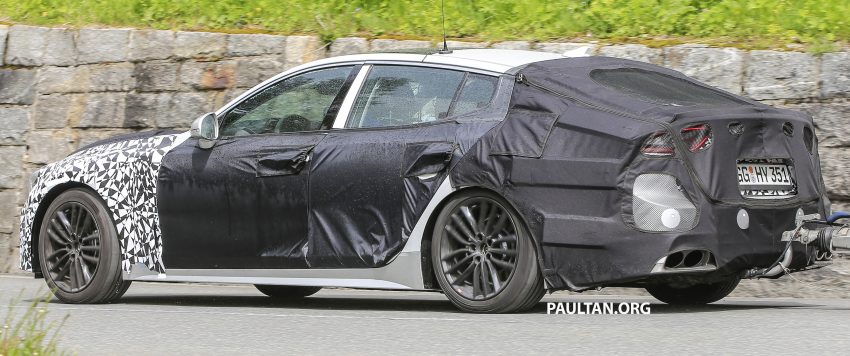 SPYSHOTS: Kia GT reveals some more of its curves 508890