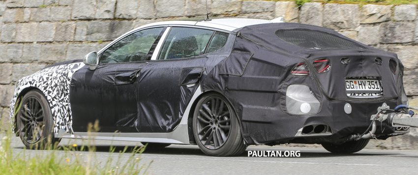SPYSHOTS: Kia GT reveals some more of its curves 508891