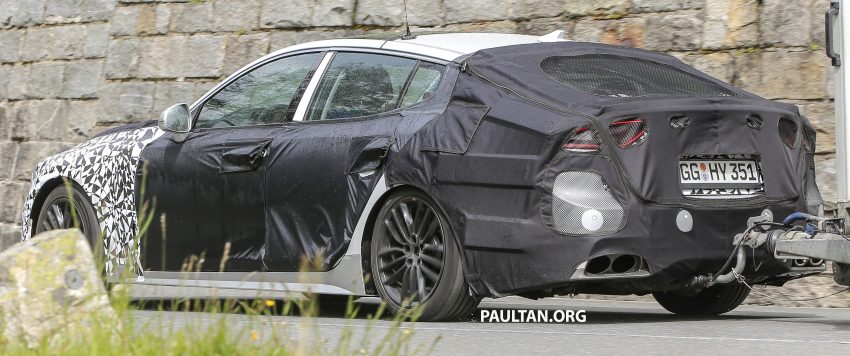 SPYSHOTS: Kia GT reveals some more of its curves 508892