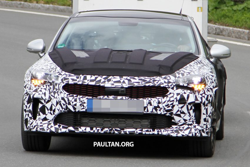 SPYSHOTS: Kia GT reveals some more of its curves 508777