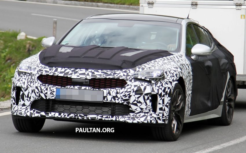 SPYSHOTS: Kia GT reveals some more of its curves 508778