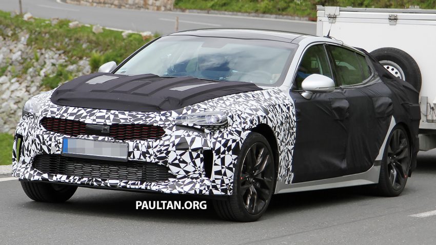 SPYSHOTS: Kia GT reveals some more of its curves 508779