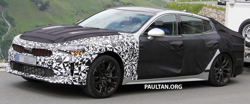 SPYSHOTS: Kia GT reveals some more of its curves 508780