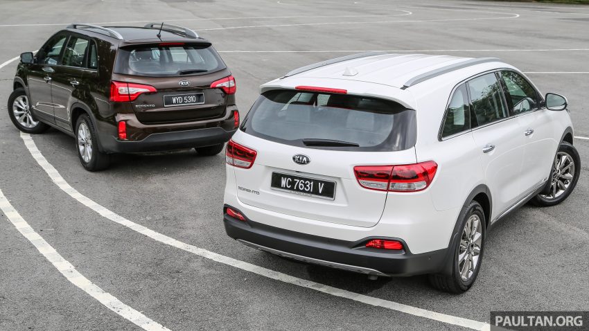 GALLERY: Kia Sorento – new UM vs previous-gen XM 510767