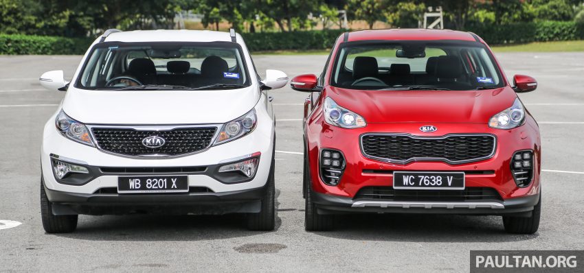 GALLERY: Kia Sportage – new QL together with old SL 510826
