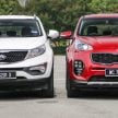 GALLERY: Kia Sportage – new QL together with old SL