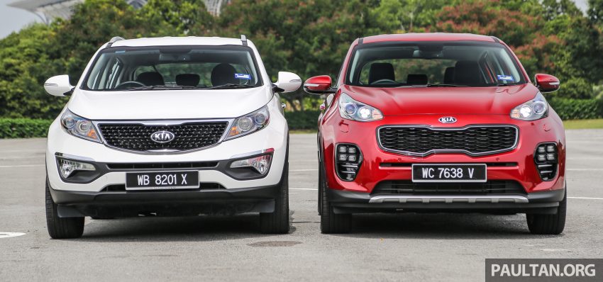 GALLERY: Kia Sportage – new QL together with old SL 510827