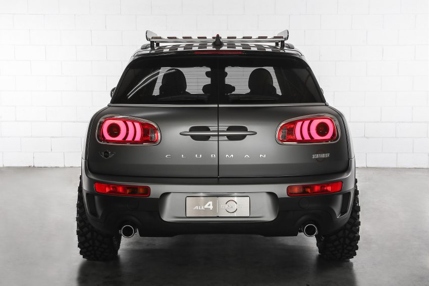 MINI Clubman ALL4 Scrambler concept – offering a four-wheeled approach with BMW R nineT cues 506263