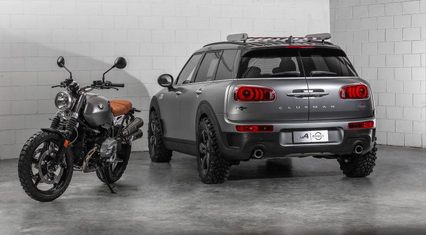 MINI Clubman ALL4 Scrambler concept – offering a four-wheeled approach with BMW R nineT cues 506265