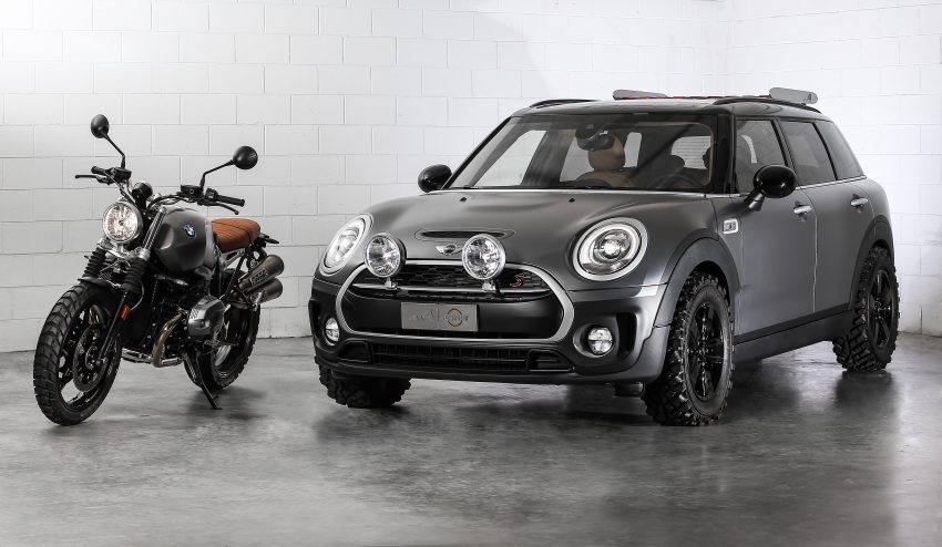 MINI Clubman ALL4 Scrambler concept – offering a four-wheeled approach with BMW R nineT cues 506267