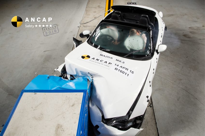 Mazda MX-5 gets a five-star safety rating from ANCAP 505203