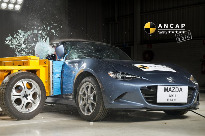 Mazda MX-5 gets a five-star safety rating from ANCAP 505204
