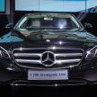 W213 Mercedes-Benz E200 Avantgarde – first batch of units priced at RM386k; modified equipment list