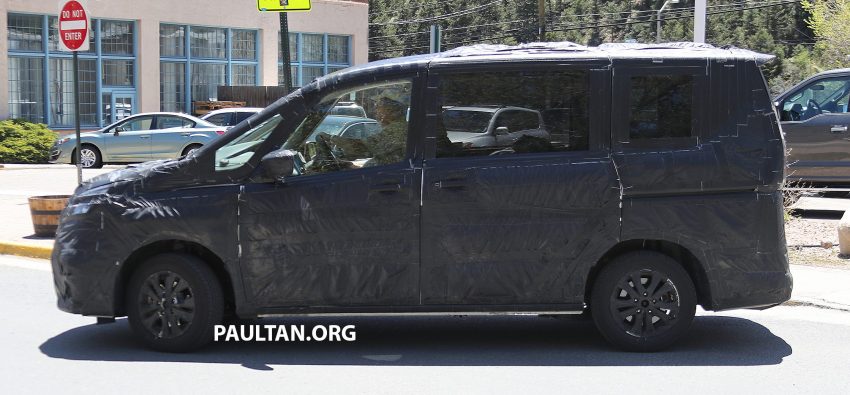 SPYSHOT: Nissan Serena generasi seterusnya dilihat sedang diuji – bahagian dalaman turut didedahkan 508760