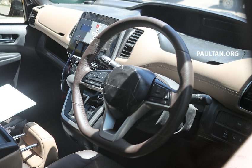 SPIED: Next-gen Nissan Serena – new interior revealed 508649