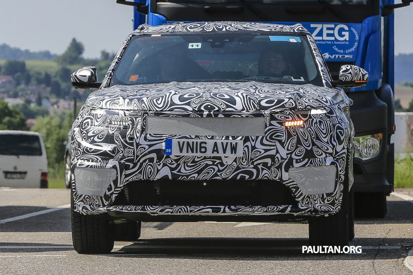 SPIED: L560 Range Rover Sport Coupe testing; alloy platform-based sister model to the Jaguar F-Pace 507549