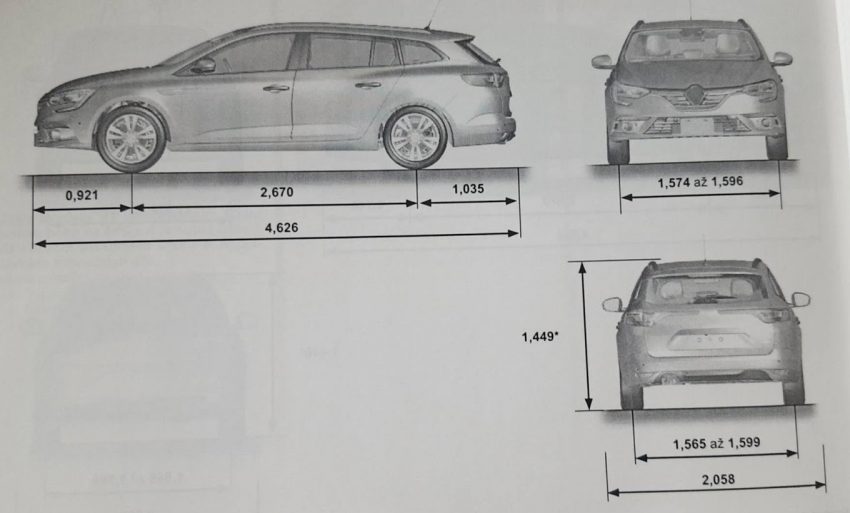 Renault Megane sedan leaked in owners manual? 513394