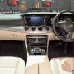 W213 Mercedes-Benz E200 Avantgarde – first batch of units priced at RM386k; modified equipment list