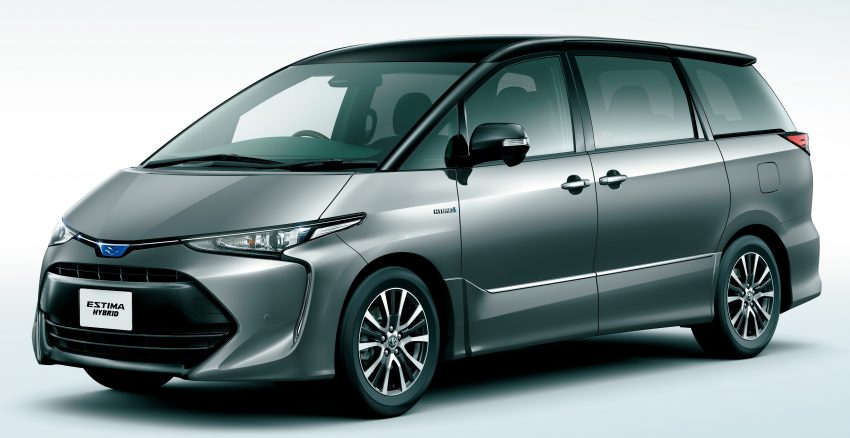 Toyota Estima facelift didedah secara rasmi di Jepun 503891