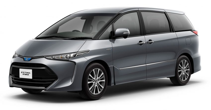Toyota Estima facelift didedah secara rasmi di Jepun 503898