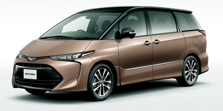 Toyota Estima facelift didedah secara rasmi di Jepun 503865