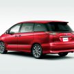 Toyota Estima facelift didedah secara rasmi di Jepun