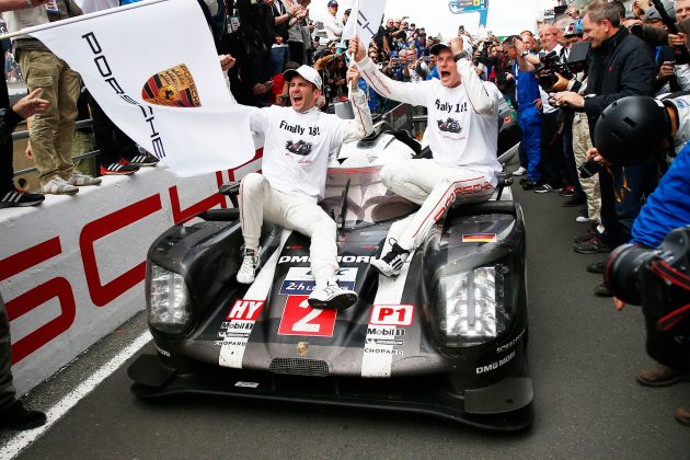 Porsche Team: Romain Dumas, Marc Lieb (l-r)