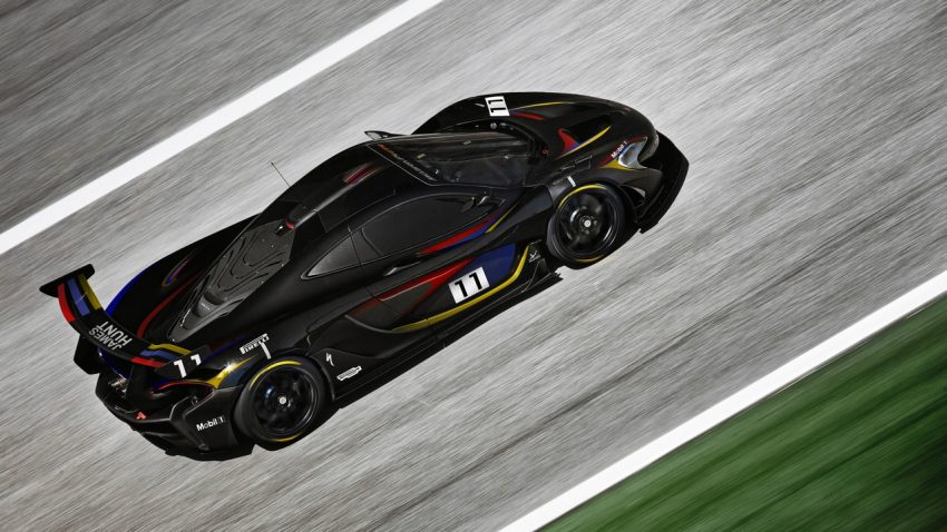 McLaren P1 GTR with special livery to commemorate 40 years since James Hunt’s F1 driver’s championship 506997