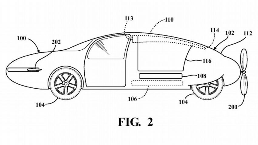 Toyota patent for shapeshifting flying car revealed 513147