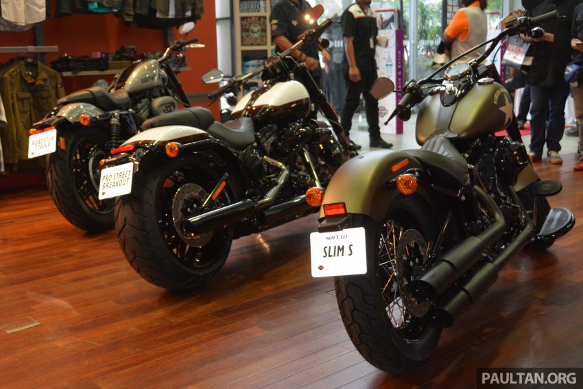 2016 Harley-Davidson Roadster 1200 CX, Softail Slim S, CVO Pro Street Breakout in Malaysia, from RM 110k 523729