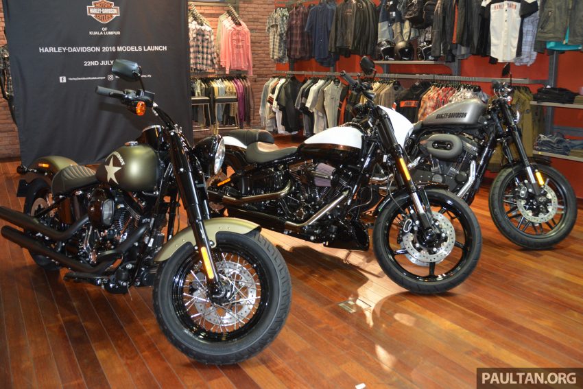 2016 Harley-Davidson Roadster 1200 CX, Softail Slim S, CVO Pro Street Breakout in Malaysia, from RM 110k 523730