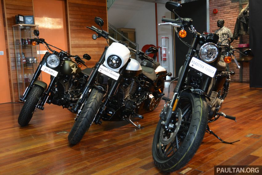 2016 Harley-Davidson Roadster 1200 CX, Softail Slim S, CVO Pro Street Breakout in Malaysia, from RM 110k 523731