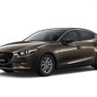 2016 Mazda 3 facelift officially revealed – new looks, updated powertrain line-up, additional tech features