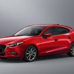 2016 Mazda 3 facelift officially revealed – new looks, updated powertrain line-up, additional tech features