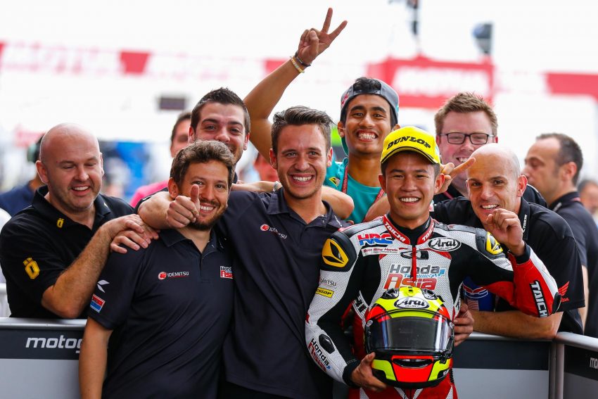 Malaysian Khairul Idham Pawi takes second Moto3 championship win at Sachsenring, Germany 520268