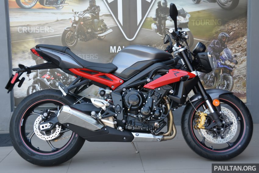 Long-term review: 2016 Triumph Street Triple 675R – delivery, running-in, first service and accessories 515432