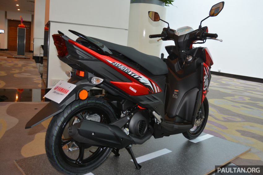 Yamaha lancar Ego Avantiz 125cc, harga dari RM5,700 523534