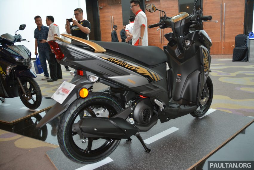 Yamaha lancar Ego Avantiz 125cc, harga dari RM5,700 523561