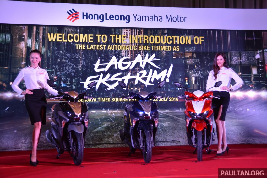 Yamaha lancar Ego Avantiz 125cc, harga dari RM5,700 523586