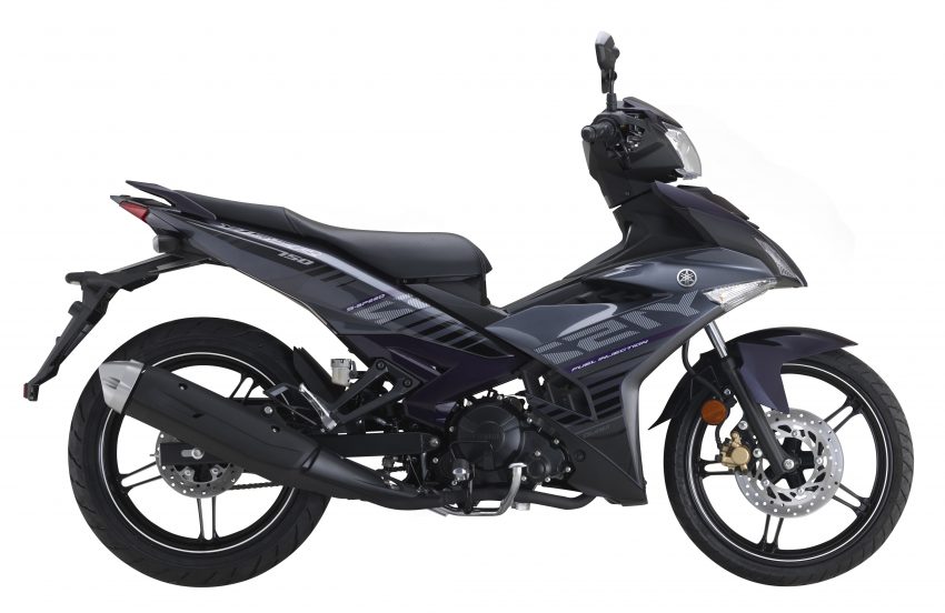 Yamaha Y15ZR 2016 – tampil dengan warna kelabu – ungu baharu, dijual dengan harga RM8,210 525575