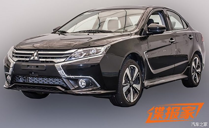 Mitsubishi Lancer receives new family face in China? 523980
