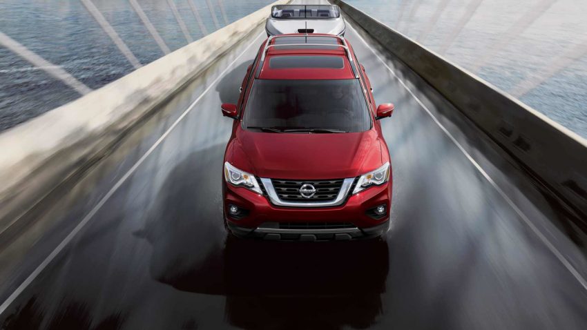 Nissan Pathfinder facelift debuts – more powerful DI V6, revised suspension, new hands-free tailgate 516254