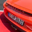 Porsche 718 Boxster previewed in Malaysia at Sepang