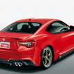 2017 Toyota 86 receives complete TRD parts upgrade