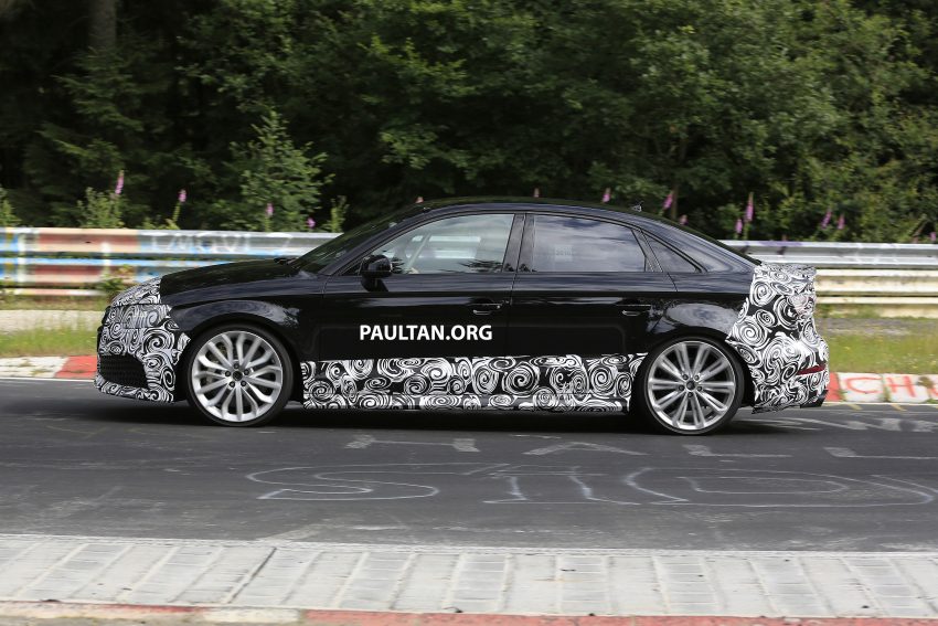 SPYSHOTS: New Audi RS3 spotted testing on the track 517551