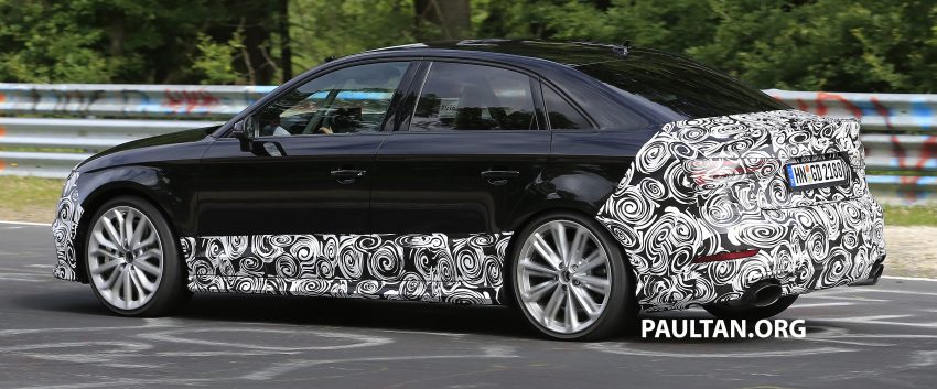 SPYSHOTS: New Audi RS3 spotted testing on the track 517552
