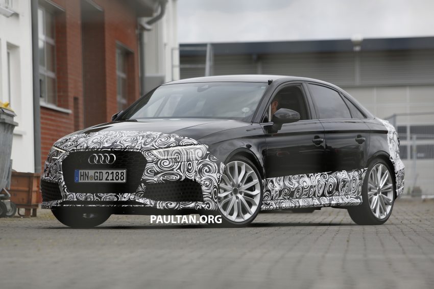 SPYSHOTS: New Audi RS3 spotted testing on the track 517545